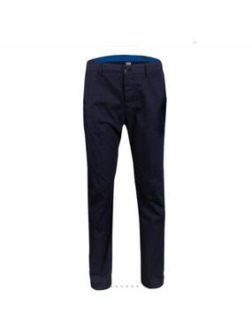 Burberry Brit Mens Navy Cotton Khaki Pants 34